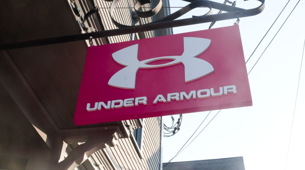 Under Armour Sign