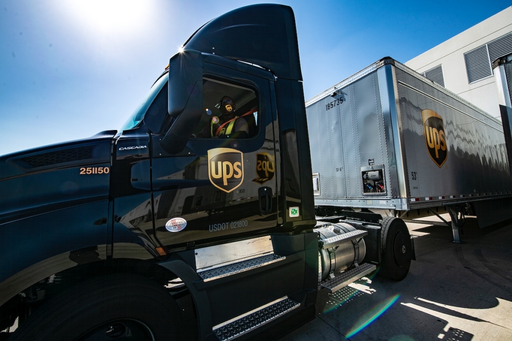 UPS Semi Truck