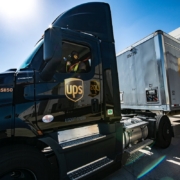 UPS Semi Truck